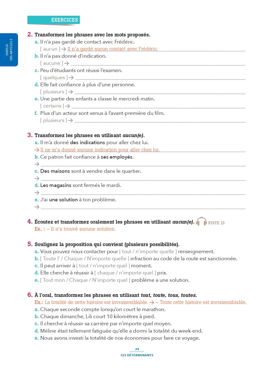 100% FLE B1 Grammaire Essentielle