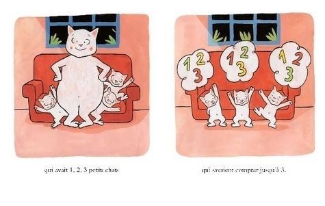 1, 2, 3 petits chats qui savaient compter jusqu'à 3 (Michel Van Zeveren)