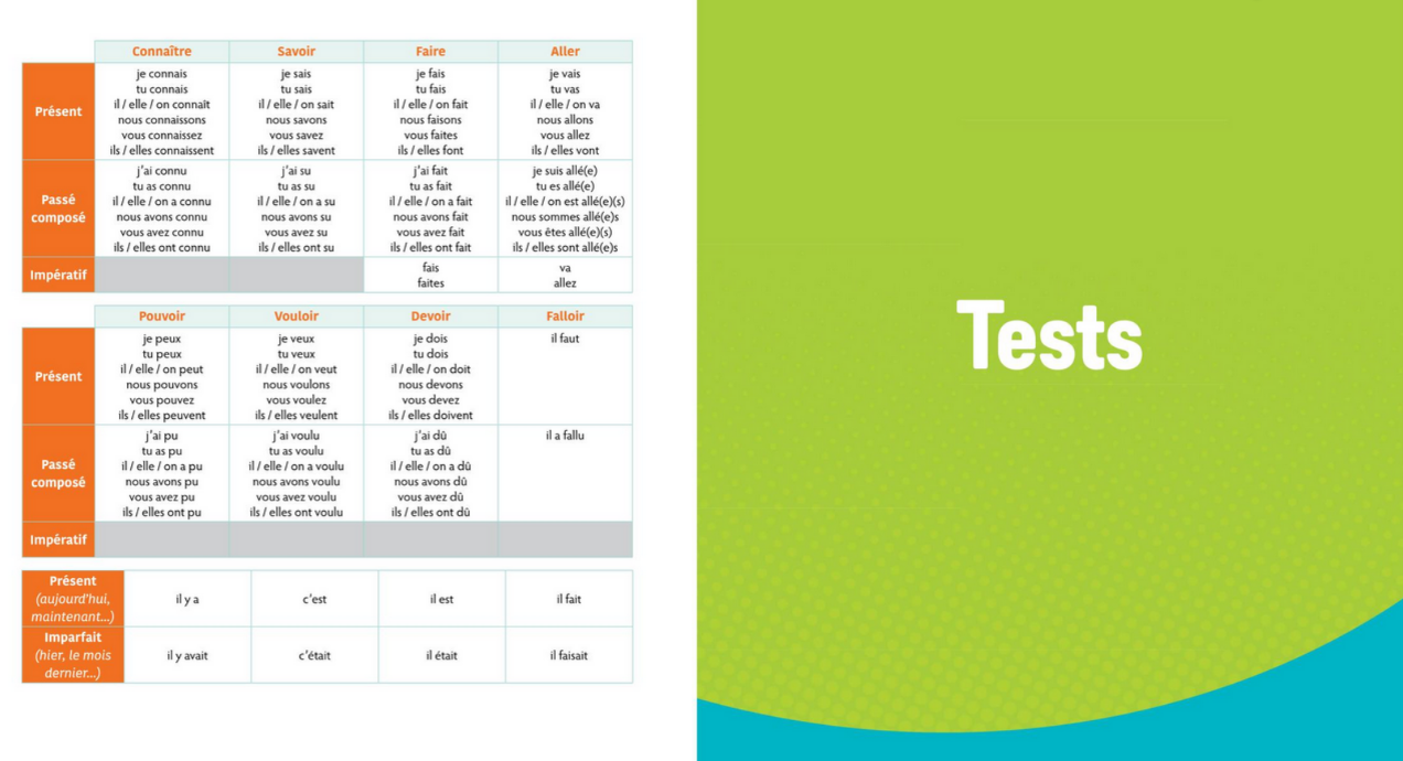 Exercices de Grammaire et Conjugaison A1